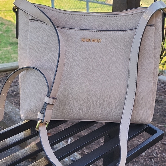 Nine West Handbags - Nine West Beige Crossbody Bag